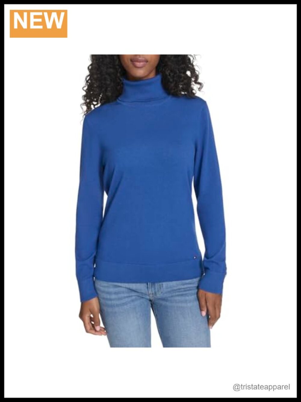 Cotton Lightweight Turtleneck Sweater Long Sleeve Pullover